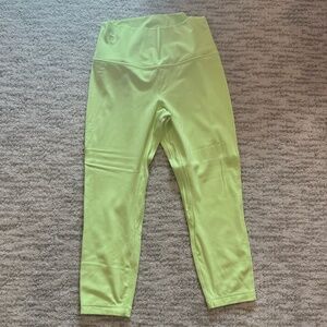 LIKE NEW! lululemon Align™ High-Rise Crop 23" - YELLOW - 10